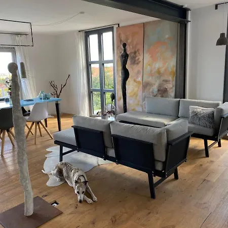 Atelier De Pfalz-loftstyl Mit Pfalzblick *