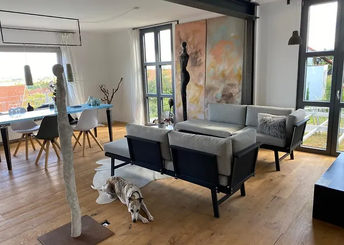 Atelier De Pfalz-loftstyl Mit Pfalzblick *