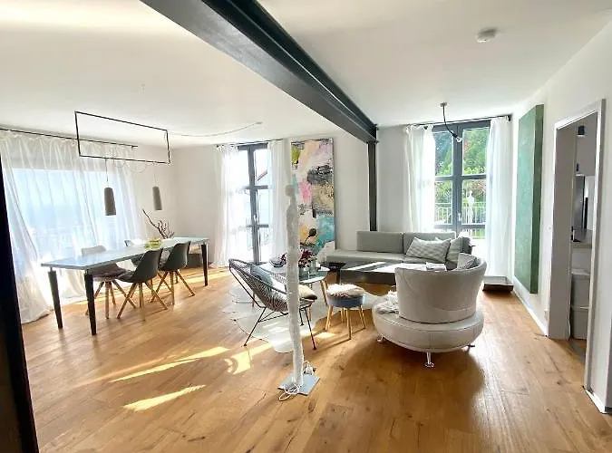 Atelier De Pfalz-loftstyl Mit Pfalzblick