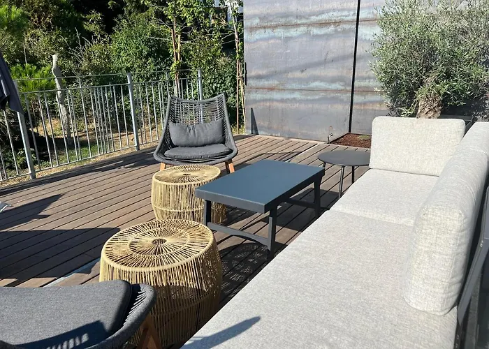 Atelier De Pfalz-loftstyl Mit Pfalzblick