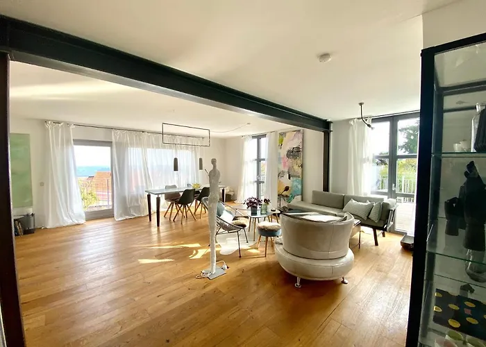 Atelier De Pfalz-loftstyl Mit Pfalzblick 펜션